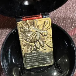 Pokemon TCG Poliwhirl #61 Limited Edition Gold Metal Card Nintendo 1998 - Image 5