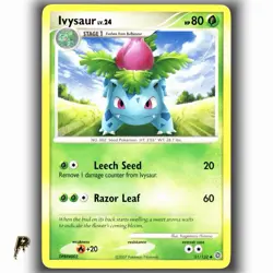 Pokemon Secret Wonders Ivysaur 51/132 Non Holo Uncommon Card VLP - Image 1