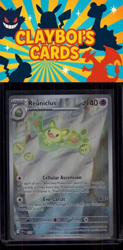 Reuniclus SV: Scarlet & Violet Promo Cards Pokemon 212 Promo NM+ - Image 1