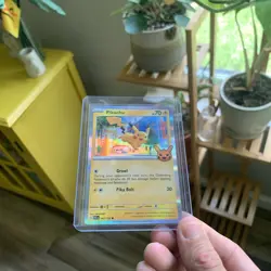 Pikachu 062/193 🎃 Trick or Trade 2023 Reverse Holo-Rare💫 Pokemon TCG Card - Image 2