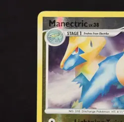Manectric Lv.38 28/123 Holo Rare Pokemon Card - Diamond & Pearl Era 2007 - Image 2