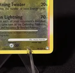 Manectric Lv.38 28/123 Holo Rare Pokemon Card - Diamond & Pearl Era 2007 - Image 4