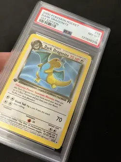 1st Edition Dragonite 22/82 PSA 8 MINT/NM Vintage WOTC Pokemon Cards Holo Rare - Image 2