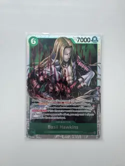 Basil Hawkins OP07-029 6 Cost 7000 Power Character Card One Piece TCG SR - Image 1