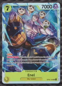 Eneru OP05-100 SR Awakening of the New Era - ONE PIECE Card Game Japanese - Image 1