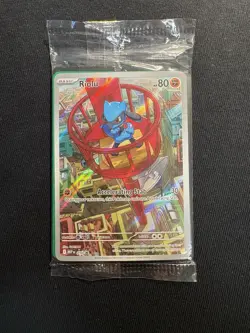 Pokemon Riolu #10 Promo Card Sealed ETB NM - Image 1