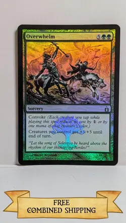 Overwhelm Ravnica: City of Guilds Foil ...sku: DC003 - Image 1