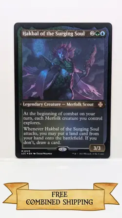 Hakbal of the Surging Soul (Display Commander) - Thick Stock Commander: the Lost - Image 1