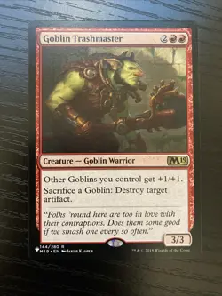 Goblin Trashmaster 144/280 The List Reprints Rare Magic The Gathering English NM - Image 1
