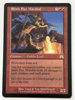 Skirk Fire Marshal Onslaught Light Play MTG Magic the Gathering - Image 1