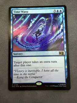 Time Warp Commander: Marvel Super Heroes Foil - Image 1