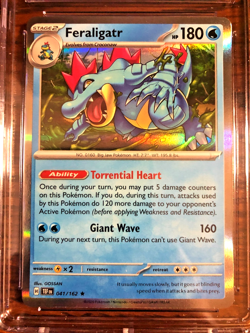 Feraligatr Holo Rare #041 - CGC GEM MINT 10 - 2024 SV Temporal Forces - Pokemon - Image 2