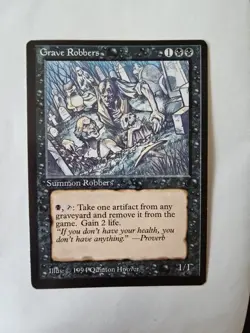 Grave Robbers The Dark 1994 Regular Rare MtG Magic the Gathering NM - Image 1