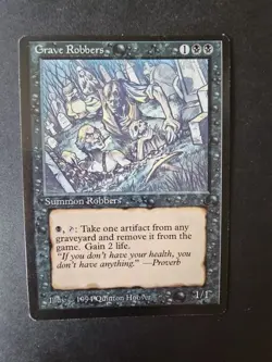 Grave Robbers The Dark 1994 Regular Rare MtG Magic the Gathering NM - Image 3