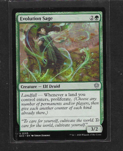 Evolution Sage - #105 - Commander - Lorwyn Eclipsed Regular - Image 1
