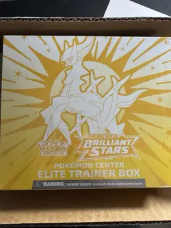 Pokemon Center Brilliant Stars Elite Trainer Box ETB Open Factory Case of 4 - Image 2