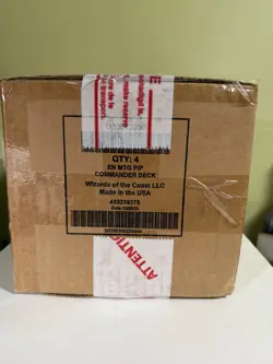 Fallout Commander Deck Case (Set of 4) SEALED WOTC ENGLISH New - Image 2