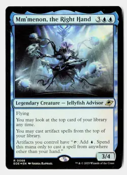 Mm'menon, the Right Hand 68 Rare Edge of Eternities Magic: The Gathering Foil - Image 1