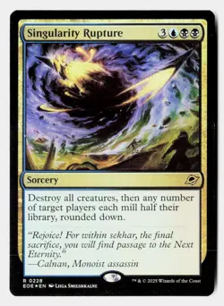 Singularity Rupture 228 Rare Edge of Eternities Magic: The Gathering Foil - Image 1