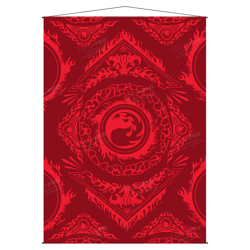 Ultra Pro Magic The Gathering Wall Scroll Mana 7Mountain Home Collapsible Decor - Image 1