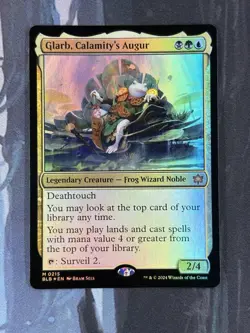 Glarb, Calamity's Augur [Bloomburrow] #215 NM Foil Magic: The Gathering - Image 1