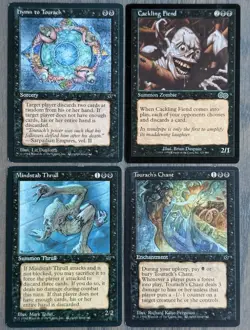MTG Cult of Tourach Ready-to-Play 60 Card Black Deck Thrull Cackling Fiend Hymn - Image 1