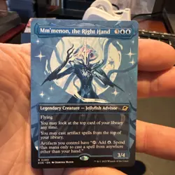 Mm'menon, the Right Hand (Borderless) Edge of Eternities Regular 290 - Image 1