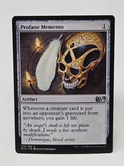 Magic 2015 (M15) #226 Profane Memento - Image 1