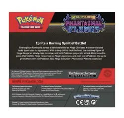 PRESALE Pokemon: Mega Evolution Phantasmal Flame Booster Display Box (36 Packs) - Image 2