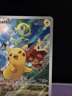 Pikachu 027 Sv: Scarlet & Violet Promo Cards Holo - Image 3