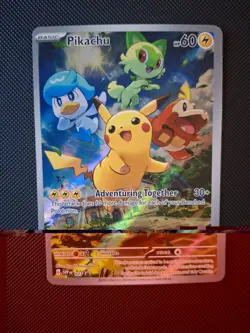 Pikachu 027 Sv: Scarlet & Violet Promo Cards Holo - Image 1