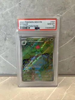 Pokemon TCG Ivysaur Card 167/165 Scarlet Violet 151 IR English - Image 1