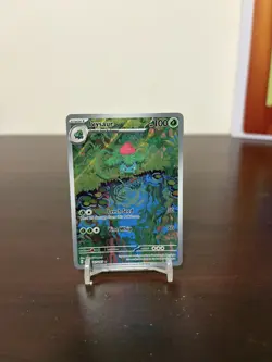 Pokemon TCG Ivysaur Scarlet Violet-151 Holo Card 167/165 IR English - Image 1