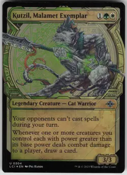 MTG TCG Kutzil, Malamet Exemplar (Showcase) U The Lost Caverns of Ixalan 304 - Image 1