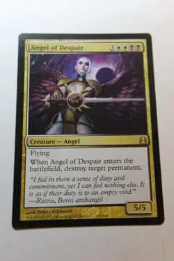 MTG Angel of Despair x1- -Commander 2011-Lightly Played - Image 1