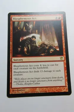 MTG Blasphemous Act x1- -Innistrad-Lightly Played - Image 1