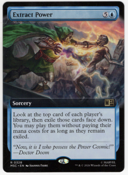 Extract Power (Extended Art) 0328 Marvel Super Heroes (MSC) - Image 1