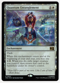 Quantum Entanglement FOIL 0607 Marvel Super Heroes (MSC) MTG NM/M - Image 1