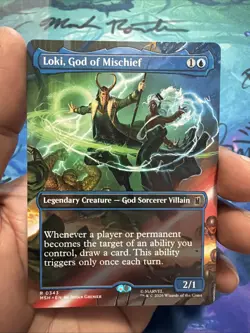 Loki, God of Mischief (Borderless) Marvel Super Heroes Regular - Image 1