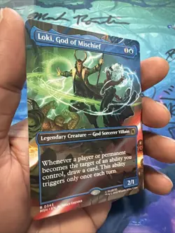 Loki, God of Mischief (Borderless) Marvel Super Heroes Regular - Image 2