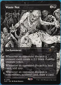 Waste Not (Secret Lair Promo) MINT MTG MAGIC CARD (519688) ABUGames - Image 1