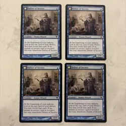 Magic the Gathering MTG Delver Of Secrets Play Set Of 4 - Image 1