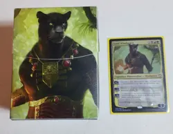 MTG Commander 2018 Deck Nature's Vengeance Deck w/Ultra Pro Box & oversized Card - Image 1