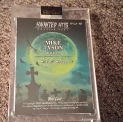 Wild Card Haunted Hits Monster Hunt Mike Tyson HHCA-MT 2025 Serial /4 - Image 2