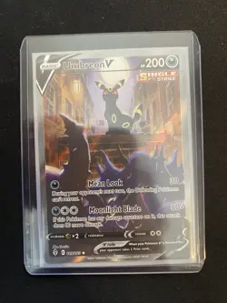 Pokemon TCG Umbreon V Evolving Skies 189/203 Holo Ultra Rare - Image 1
