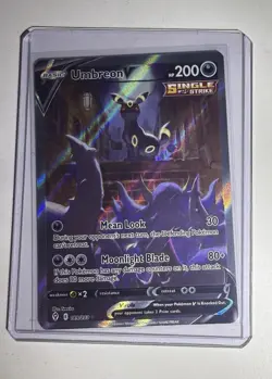 Pokemon TCG Umbreon V Evolving Skies 189/203 Holo Ultra Rare - Image 1