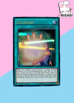 Yu-Gi-Oh! - Karte Seelenlast DUSA-DE092 TCG Deutsch Ultra Rare Trading Card Game - Image 1