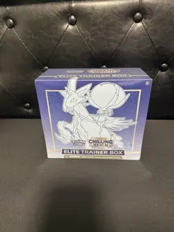 Pokemon TGC Sword & Shield Chilling Reign Elite Trainer Box ETB Sealed - Image 1