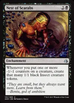 Nest of Scarabs LP, English MTG Amonkhet - Image 1