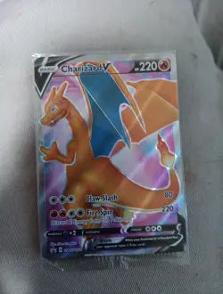 Pokemon TCG - Champion's Path - Charizard V PROMO SWSH50 - NM/M Still in plastic - Image 3